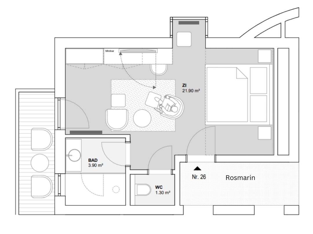 Rosmarin Plan2 Zimmer Rosmarin